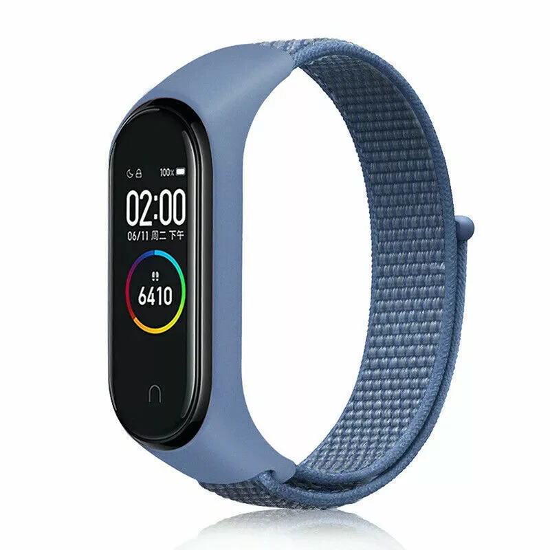 بند پلاس مدل Nylon SK PL مناسب برای ساعت هوشمند شیائومی Mi band 5/6/7