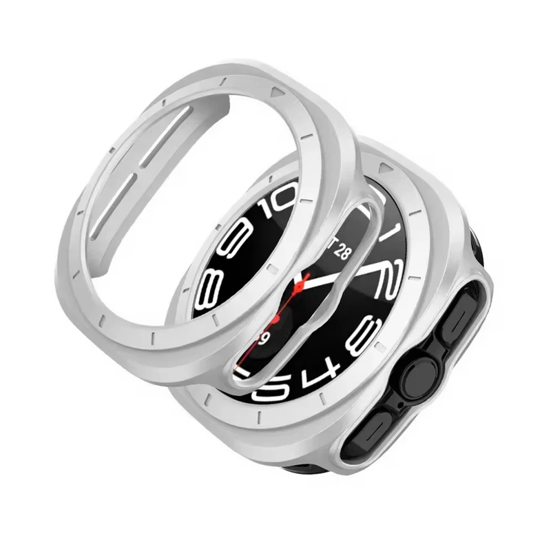 بند ساعت آکوآرا مدل Stahl Set مناسب برای ساعت هوشمند سامسونگ Galaxy Watch 7 Ultra 47mm به همراه کاور مجموعه 5 عددی