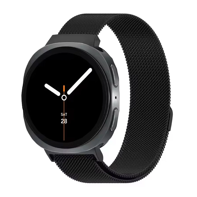 بند آکوآرا مدل Milanese مناسب برای ساعت هوشمند سامسونگ Galaxy Watch 8 40mm/44mm/Classic 46mm