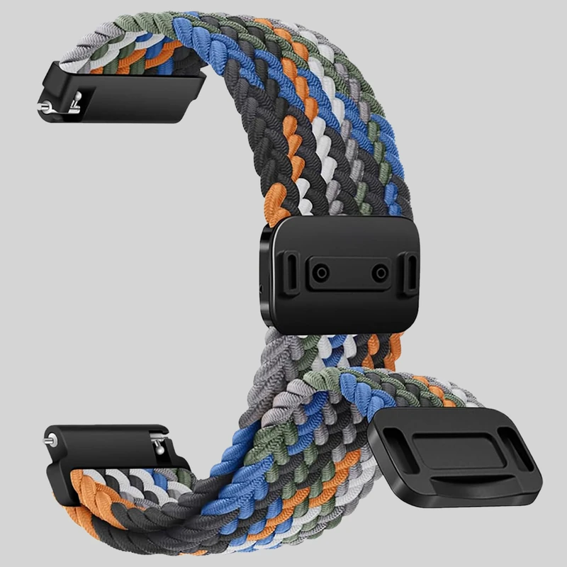 بند اسپریگ مدل Braided Solo magnet TW مناسب برای ساعت هوشمند ناتینگ سایز mm 22 سری CMF Watch Pro 3