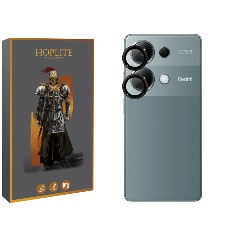 محافظ لنز دوربین رینگی هاپلایت مدل Ring Protector HL مناسب برای گوشی موبایل شیائومی Redmi Note 13 Pro 4G