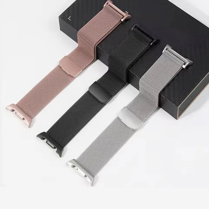 بند آکوآرا مدل Milanese مناسب برای ساعت هوشمند سامسونگ Galaxy Watch 8 40mm/44mm/Classic 46mm