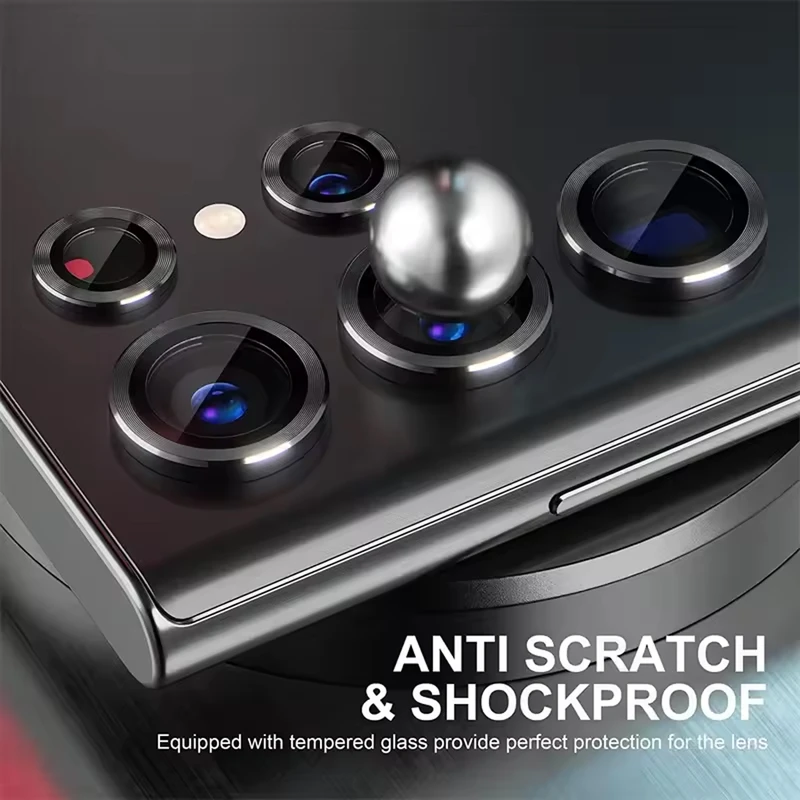 محافظ لنز دوربین هاپلایت مدل Ring Protector HL مناسب برای گوشی موبایل سامسونگ Galaxy S25 Ultra