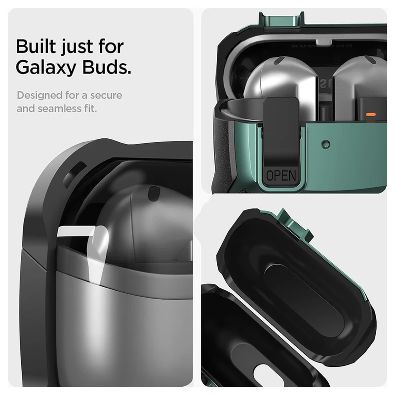 کاور هاپلایت مدل Eggshell Lock HL مناسب برای کیس هدفون بی‌سیم سامسونگ Galaxy Buds 3 / 3 Pro
