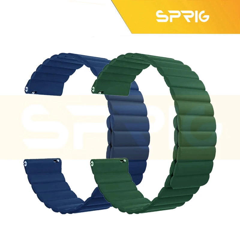 بند اسپریگ مدل Silicone Magnetic Link TW مناسب برای ساعت هوشمند ناتینگ سایز mm 22 سری CMF Watch Pro 3