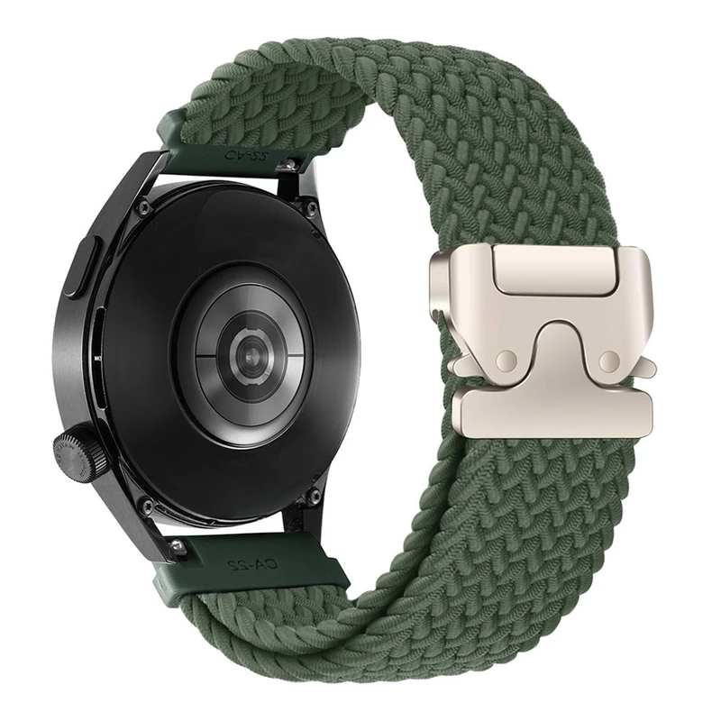 بند آکوآرا مدل Woven Parachute AK مناسب برای ساعت هوشمند ایمیلب W01 / W02 / W12 / W13 / KW12 / KW66 سایز 22mm