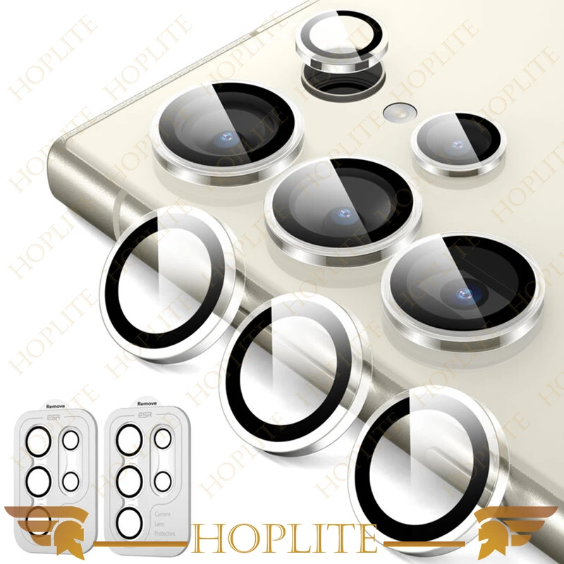 محافظ لنز دوربین هاپلایت مدل Ring-Metal-HL مناسب برای گوشی موبایل سامسونگ Galaxy S24 Ultra