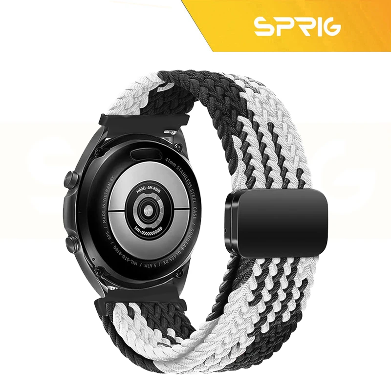 بند اسپریگ مدل Magnetic solo Braided TW مناسب برای ساعت هوشمند گلوریمی GX Sport size 22mm