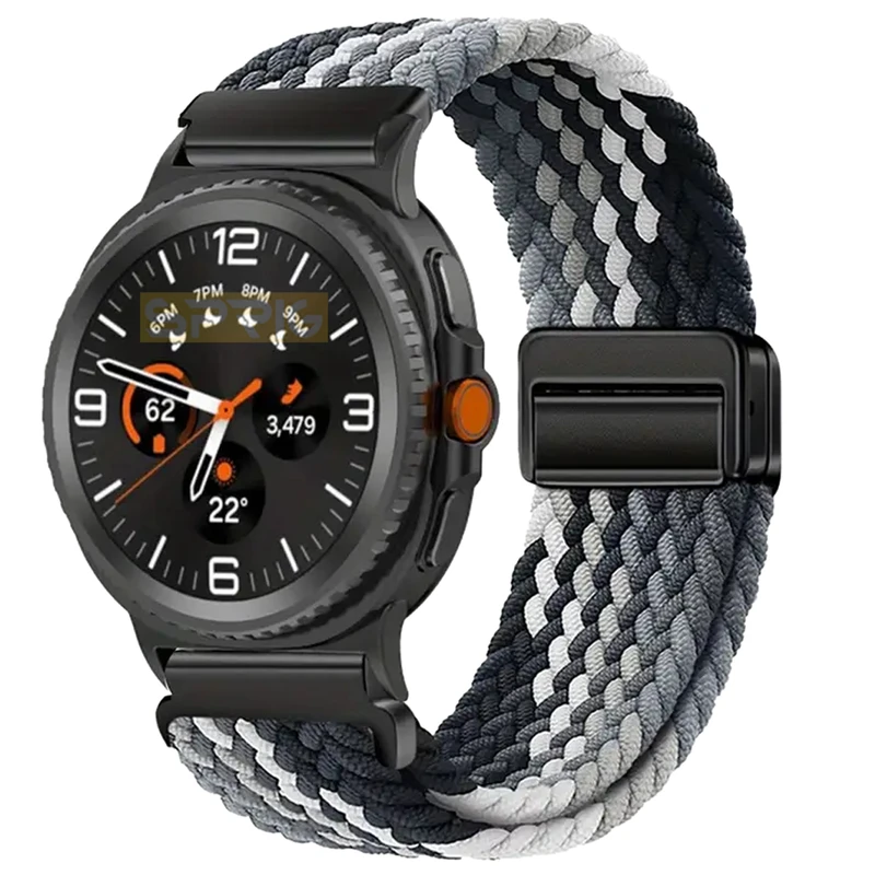 بند اسپریگ مدل Braided solo Magnet W8 مناسب برای ساعت هوشمند سامسونگ Galaxy Watch 8 Classic 46mm