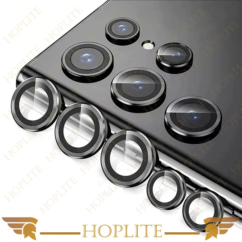 محافظ لنز دوربین هاپلایت مدل Ring-Metal-HL مناسب برای گوشی موبایل سامسونگ Galaxy S24 Ultra