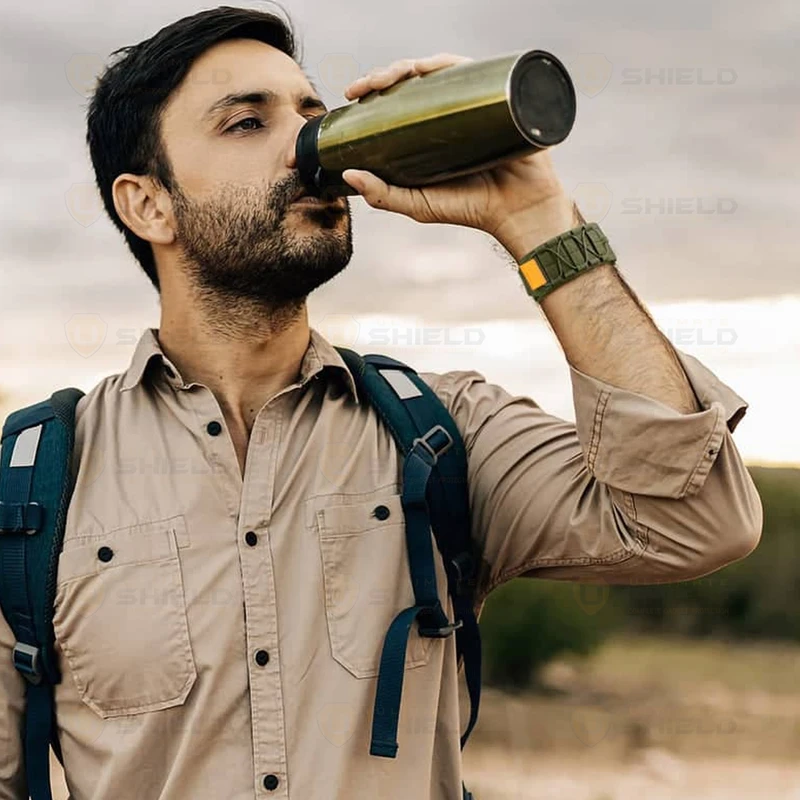 بند آلتیمیت شیلد مدل Nylon Cross مناسب برای اپل واچ 42 میلی متری سری 3