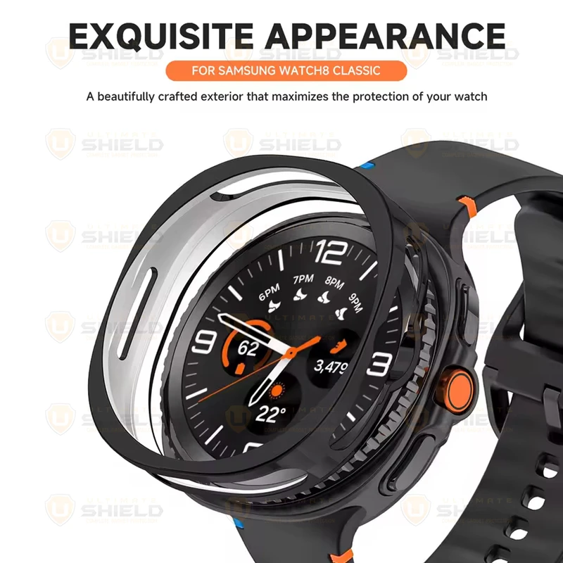 کاور آلتیمیت شیلد مدل Jelly Protection مناسب برای ساعت هوشمند سامسونگ Galaxy Watch 8 Classic 46mm