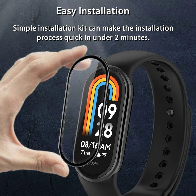 محافظ صفحه نمایش نانو پلاس مدل Pmma-PL مناسب برای ساعت هوشمند شیائومی Mi band 9