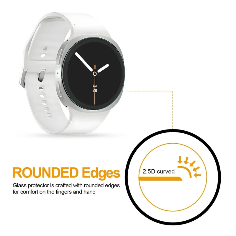 محافظ صفحه نمایش آکوآرا مدل GLS مناسب برای ساعت هوشمند سامسونگ Galaxy Watch 8 Classic 46mm