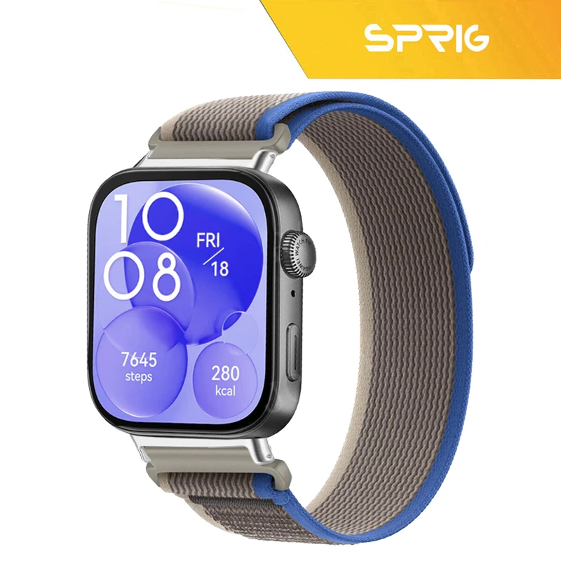 بند اسپریگ مدل Trail SLV HWF مناسب برای ساعت هوشمند هوآوی Fit 3/Fit 4/Fit 4 Pro 30mm