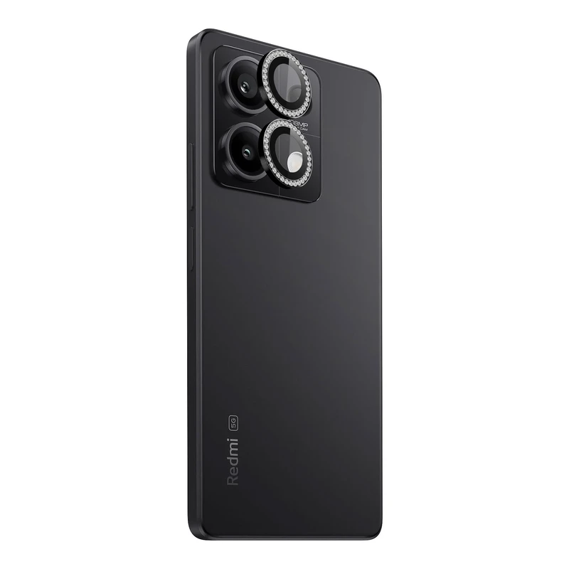 محافظ لنز دوربین رینگی هاپلایت مدل Diamond Protector HL مناسب برای گوشی موبایل شیائومی Redmi Note 13 5G