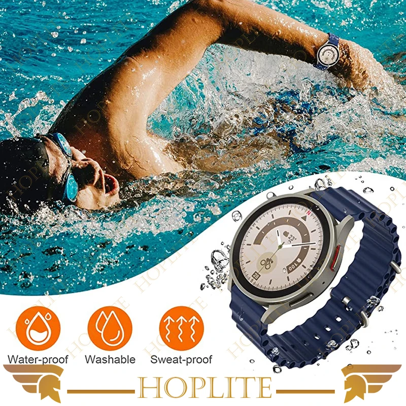بند هاپلایت مدل Ocean-TW-HL مناسب برای ساعت هوشمند سامسونگ Galaxy Watch 3 45mm