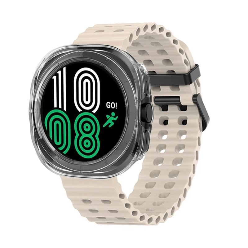 بند هاپلایت مدل Ocean CL Guard HL مناسب برای ساعت هوشمند سامسونگ Galaxy Watch 7 Ultra 47mm به همراه کاور