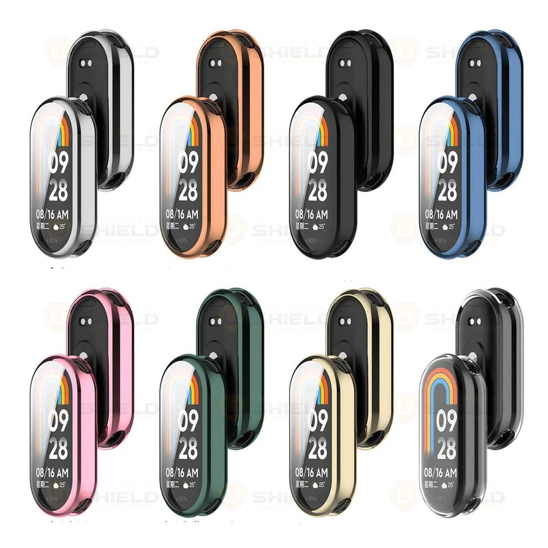 کاور آلتیمیت شیلد مدل Jelly Protection مناسب برای ساعت هوشمند شیائومی Mi Band 8 12mm