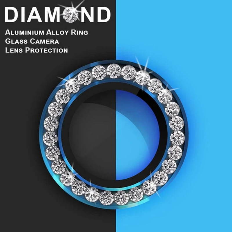 محافظ لنز دوربین رینگی هاپلایت مدل Diamond Protector HL مناسب برای گوشی موبایل شیائومی Poco X6
