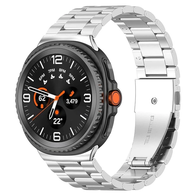 بند آکوآرا مدل 3Bead مناسب برای ساعت هوشمند سامسونگ Galaxy Watch 8 Classic 46mm