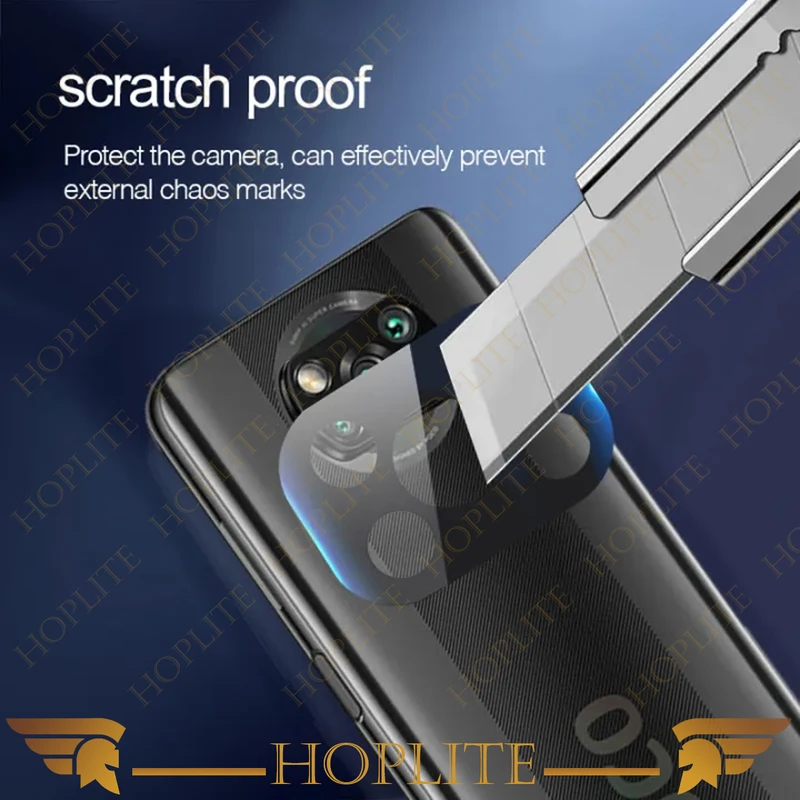 محافظ لنز دوربین هاپلایت مدل 3D-HL مناسب برای گوشی موبایل شیائومی Poco X3 / X3 Pro / X3 NFC
