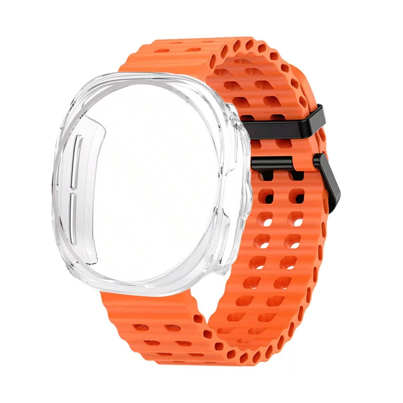 بند هاپلایت مدل Ocean CL Guard HL مناسب برای ساعت هوشمند سامسونگ Galaxy Watch 7 Ultra 47mm به همراه کاور