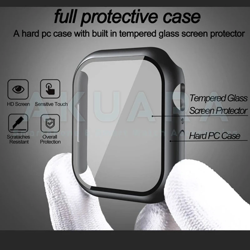 کاور آکوآرا مدل Full Protection مناسب برای اپل واچ 42 میلیمتری سری 11