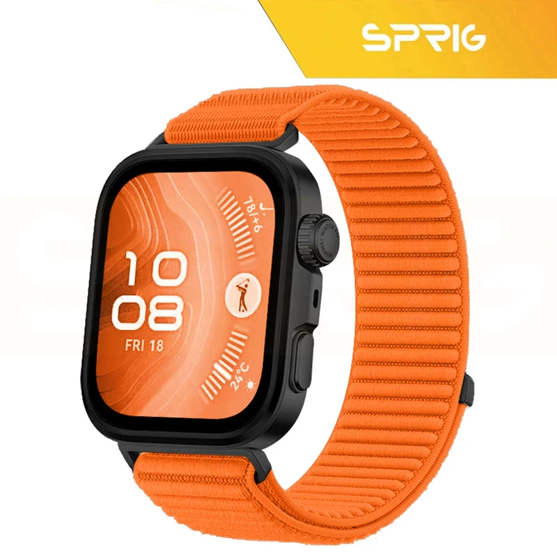 بند اسپریگ مدل nylon weave مناسب برای ساعت هوشمند هوآوی Fit 3/Fit 4/Fit 4 Pro (30mm)