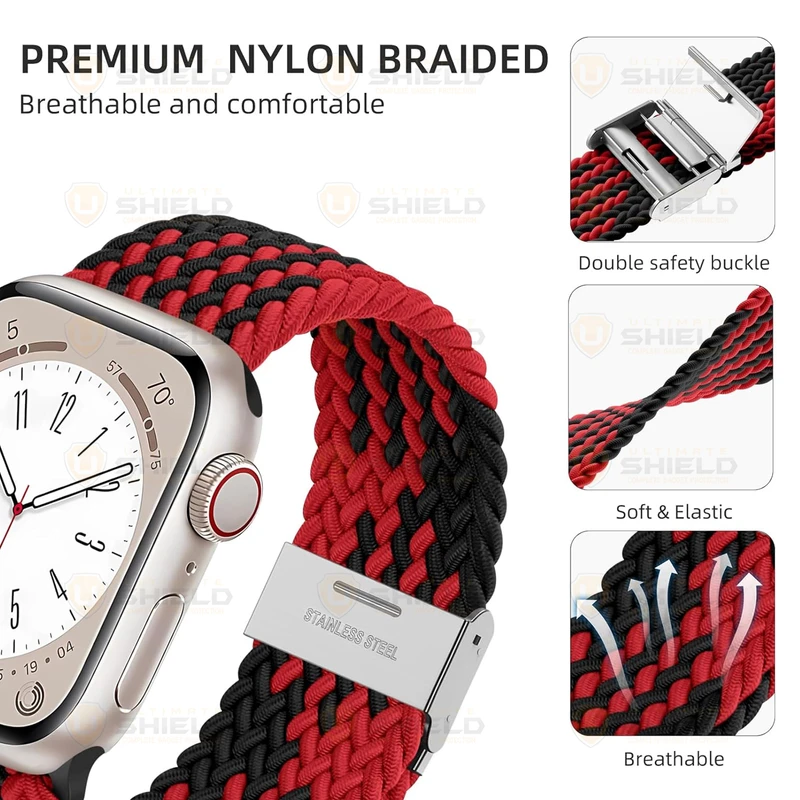 بند آلتیمیت شیلد مدل Braided GK مناسب برای اپل واچ سری 2 سایز 42mm