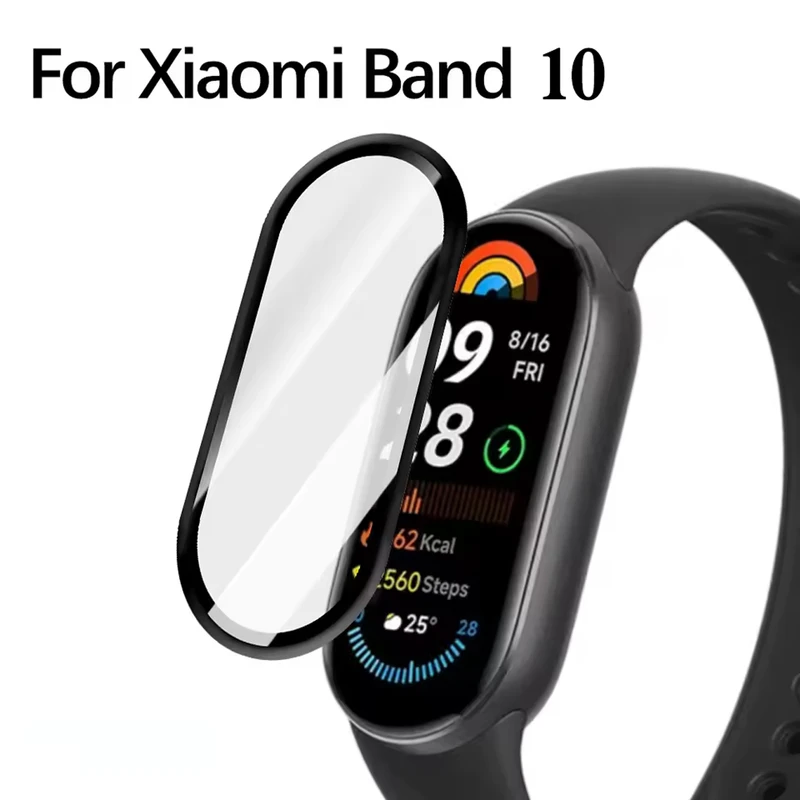 محافظ صفحه نمایش نانو زیرو مدل Pmma-ZR مناسب برای ساعت هوشمند شیائومی Mi Band 10 بسته دو عددی