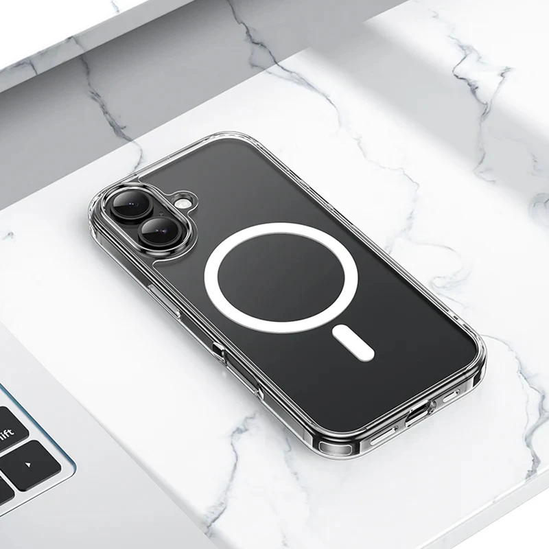 کاور آکوآرا مدل Clear MagSafe مناسب برای گوشی موبایل اپل iPhone 17