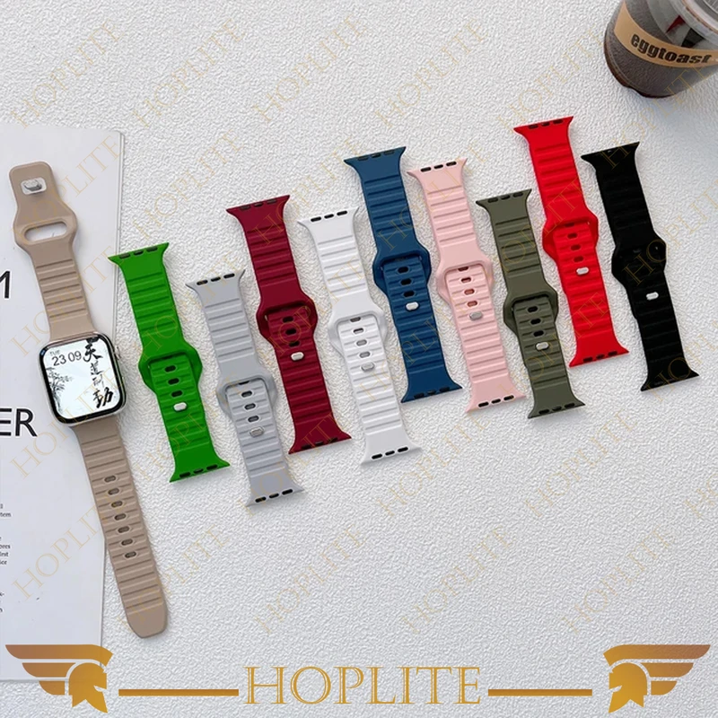 بند هاپلایت مدل Spig Sport HL مناسب برای اپل واچ Series SE 2022 Aluminum Case 44mm / SE 2021 Aluminum Case 44mm / Series 5 44mm / Series 6 44mm / SE 44mm