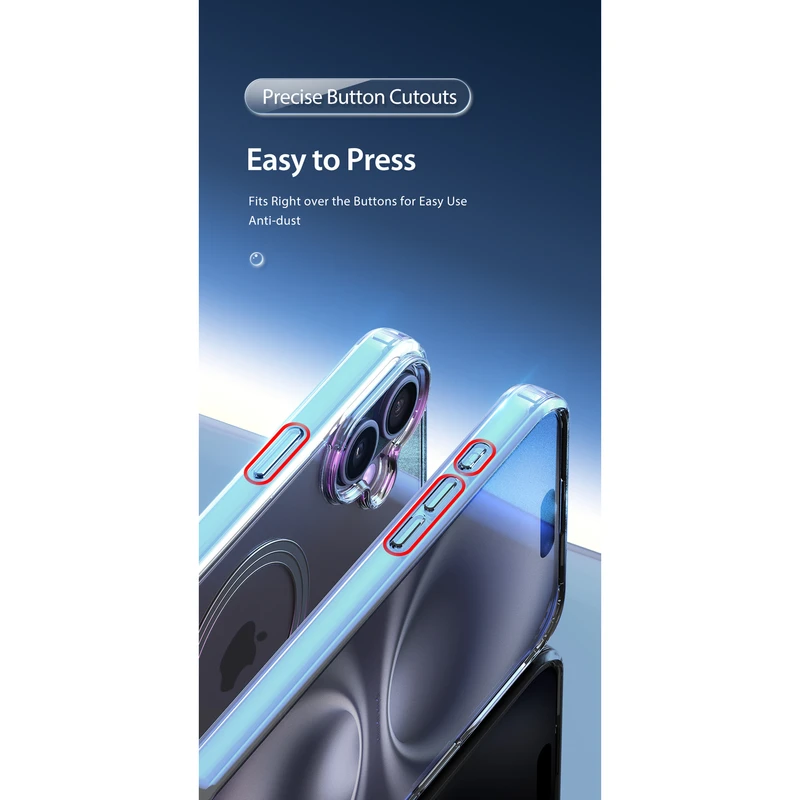 کاور هاپلایت مدل MagSafe Clear HL مناسب برای گوشی موبایل اپل iPhone 16