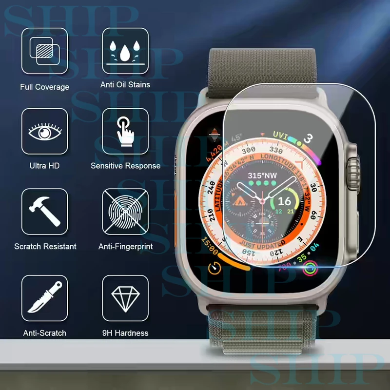 محافظ صفحه نمایش شیپ مدل SH-SH مناسب برای ساعت هوشمند ویرفیت T900 Ultra