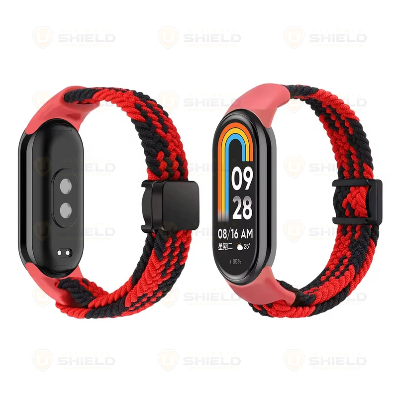 بند آلتیمیت شیلد مدل Magnetic Mi Braided مناسب برای ساعت هوشمند شیائومی Mi band 10