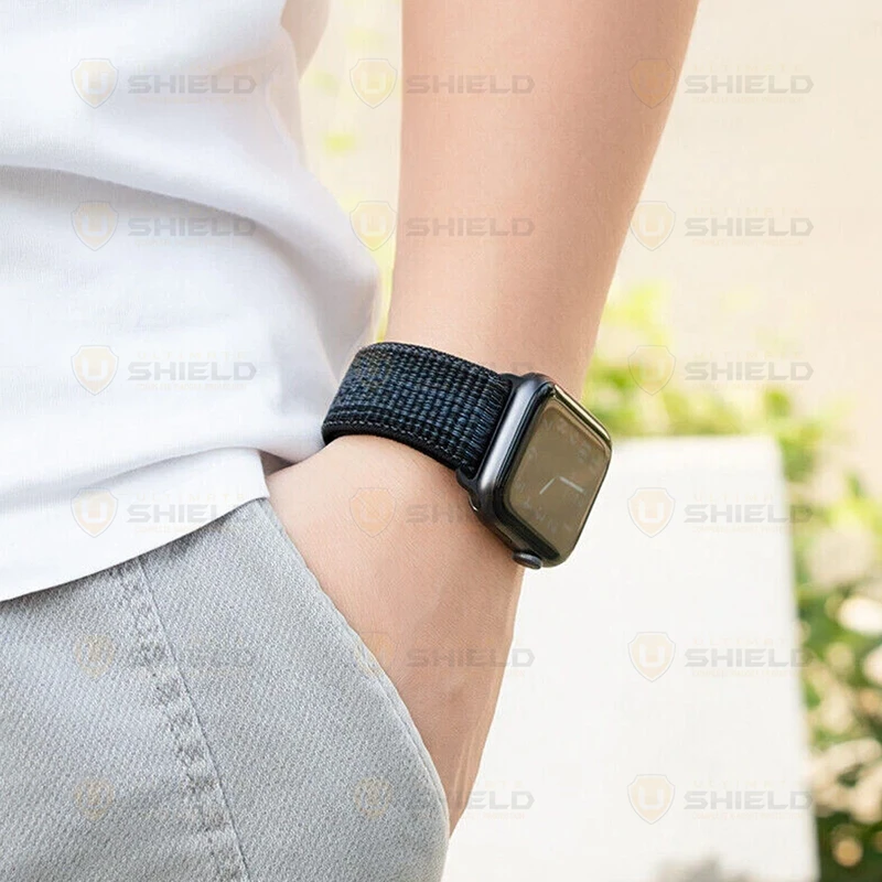 بند آلتیمیت شیلد مدل NK Hyper Nylon مناسب برای اپل واچ 45 mm سری 7/8/9