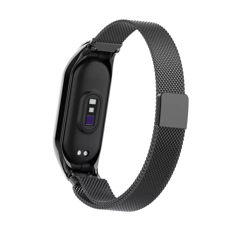 بند پلاس مدل Milanese PL مناسب برای ساعت هوشمند شیائومی Mi Band 7