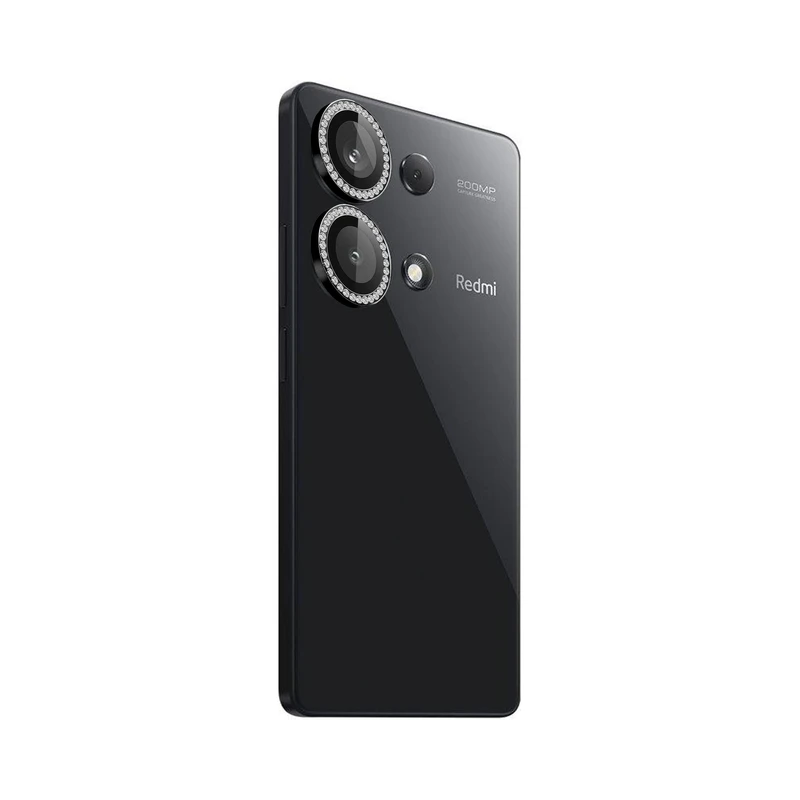 محافظ لنز دوربین رینگی هاپلایت مدل Diamond Protector HL مناسب برای گوشی موبایل شیائومی Redmi Note 13 Pro 4G
