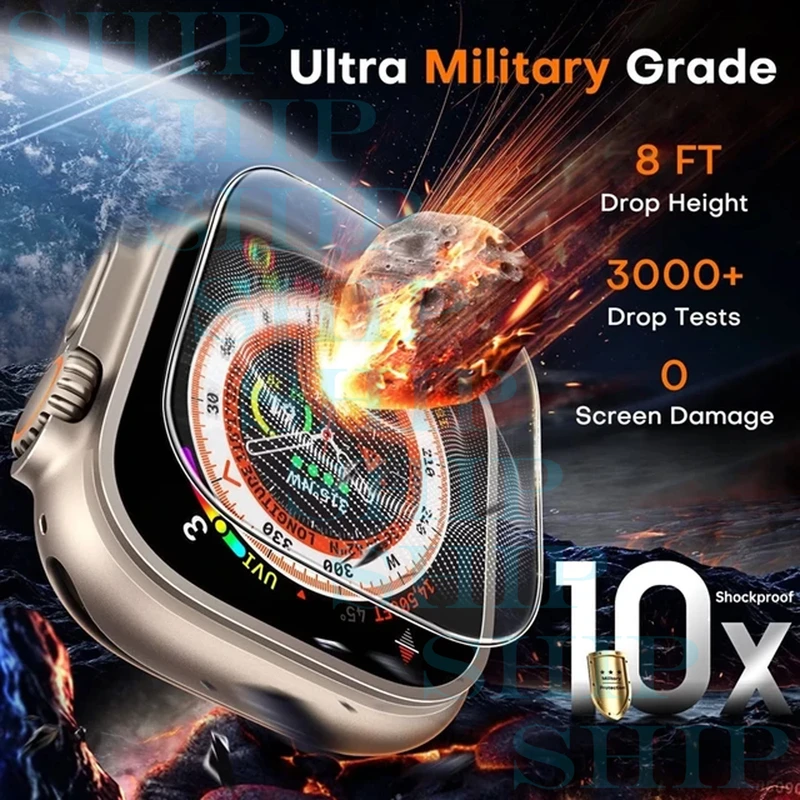 محافظ صفحه نمایش شیپ مدل SH-SH مناسب برای ساعت هوشمند ویرفیت T900 Ultra
