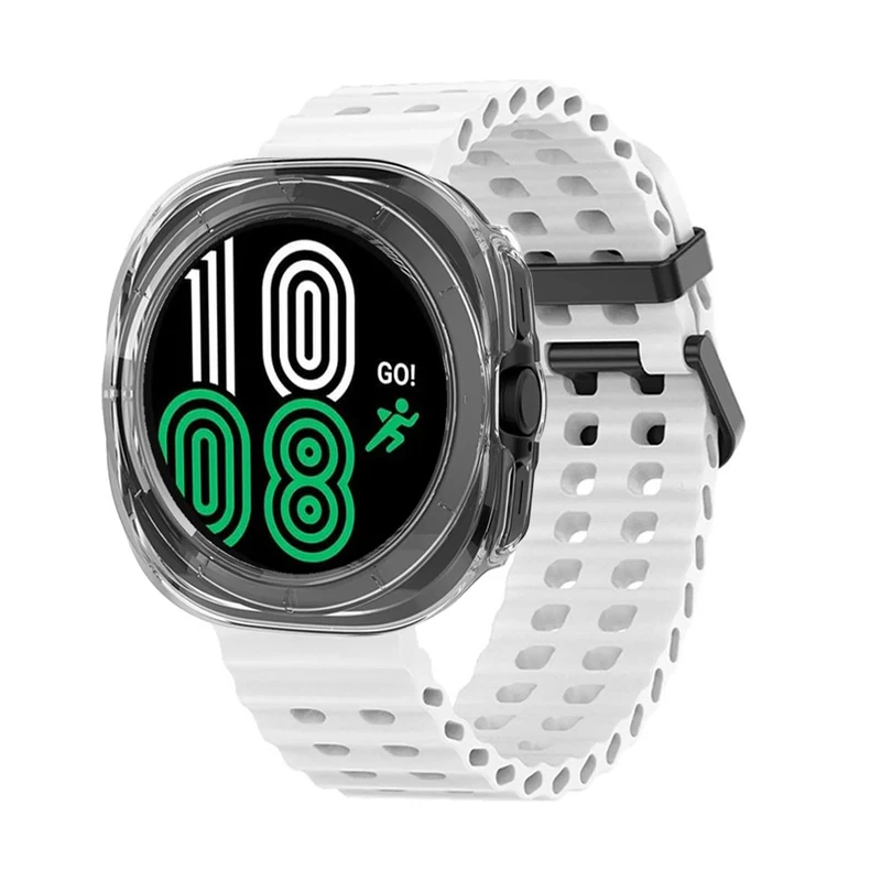 بند هاپلایت مدل Ocean CL Guard HL مناسب برای ساعت هوشمند سامسونگ Galaxy Watch 7 Ultra 47mm به همراه کاور