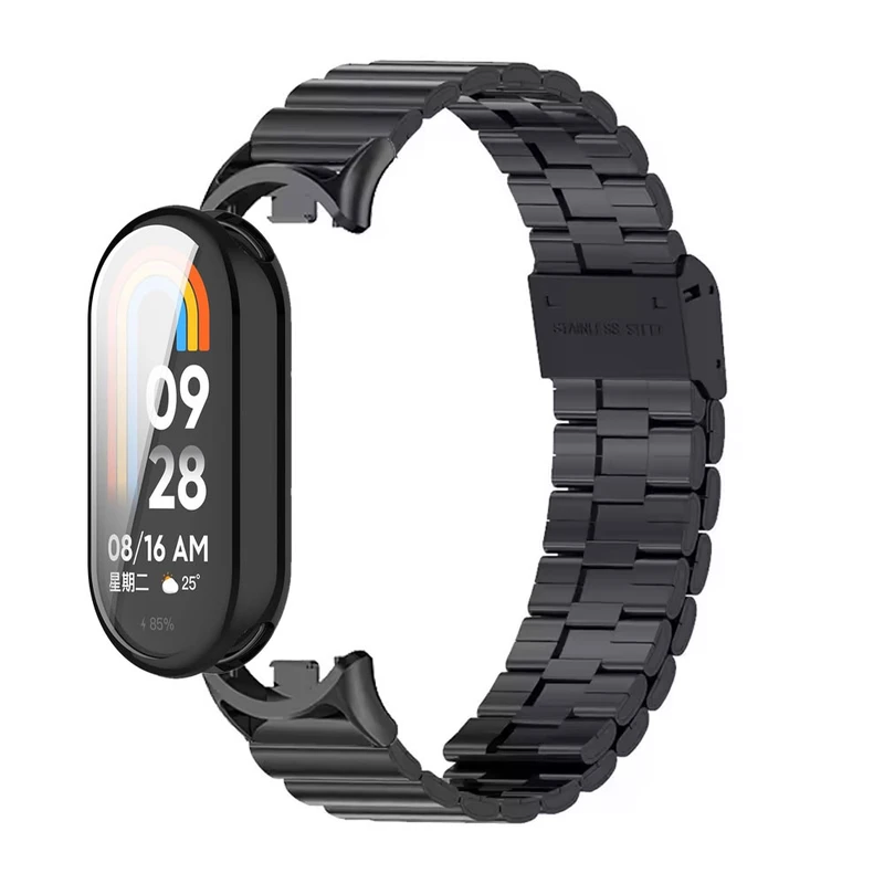 بند آکوآرا مدل 1Bead SG GRDS مناسب برای مچ بند هوشمند شیائومی Mi Band 9 به همراه کاور