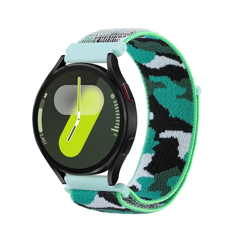 بند هاپلایت مدل Nylon Army HL مناسب برای ساعت هوشمند سامسونگ Galaxy Watch 4/5/6/7/FE سایز 40/43/44/46/47 میلی متری