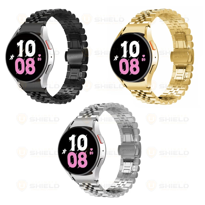 بند آلتیمیت شیلد مدل 5Row BTN مناسب برای ساعت هوشمند سامسونگ Galaxy Watch 5 pro 45mm
