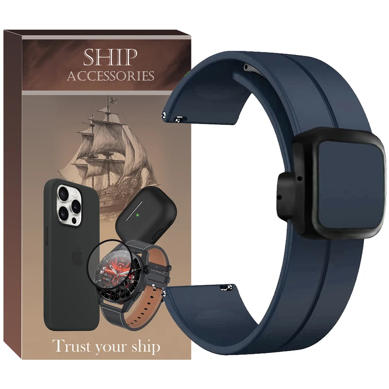بند شیپ مدل SGK Magnet SH مناسب برای ساعت هوشمند سامسونگ Galaxy watch 4 40mm / watch 4 44mm / watch 4 Classic 42mm / watch 4 classic 46mm