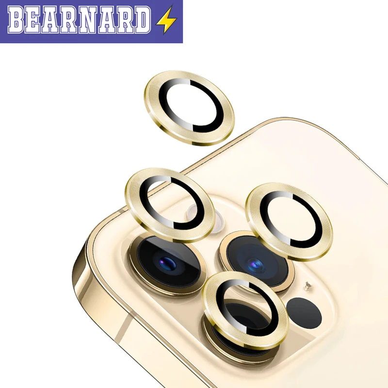 محافظ لنز دوربین برنارد مدل Ring Metal مناسب برای گوشی موبایل اپل Iphone 13 / 13 Mini