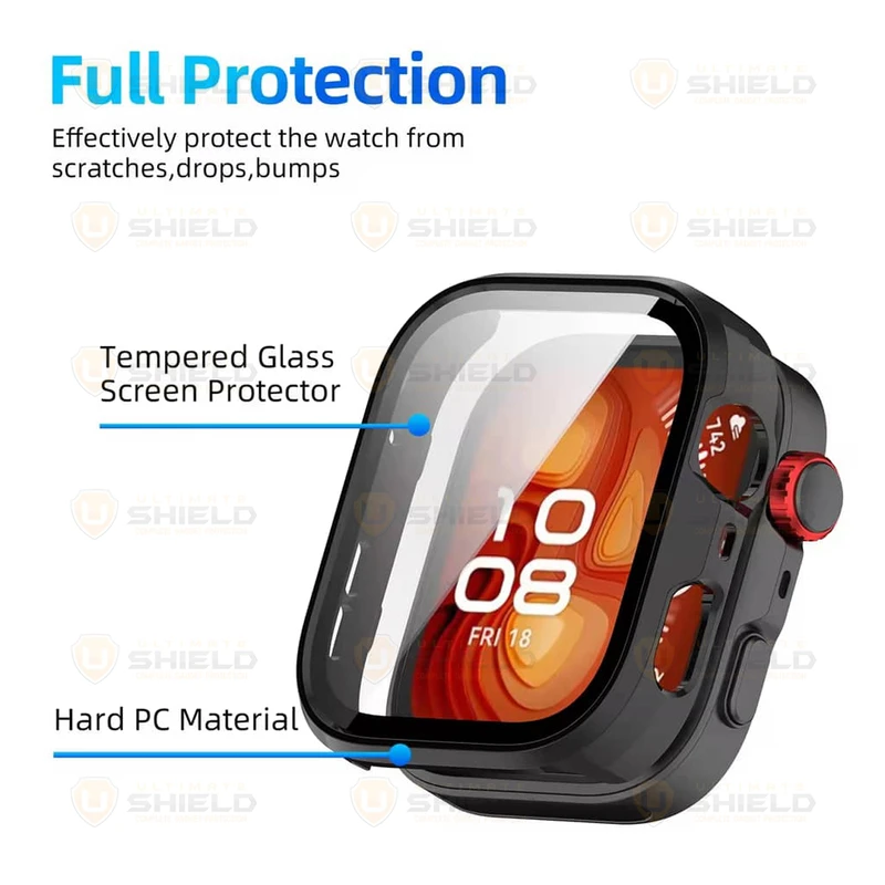 کاور آلتیمیت شیلد مدل Hard PC مناسب برای ساعت هوشمند هوآوی Fit 4 Pro 40mm