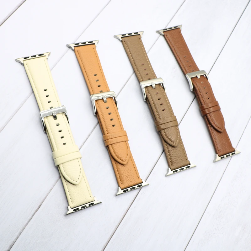 بند هاپلایت مدل Classic Leather HL مناسب برای اپل واچ Series 9 Aluminum 41mm / Series 8 Aluminum 41mm / Series 7 Aluminum 41mm