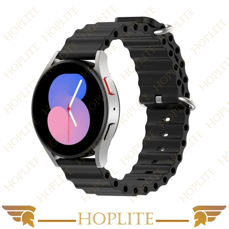 بند هاپلایت مدل Ocean مناسب برای ساعت هوشمند سامسونگ Galaxy Watch Active 1 / Active 2 40mm / Active 2 44mm / Watch 3 41mm / Watch 4 40mm / Watch 4 42mm / Watch 4 44mm / Watch 4 46mm