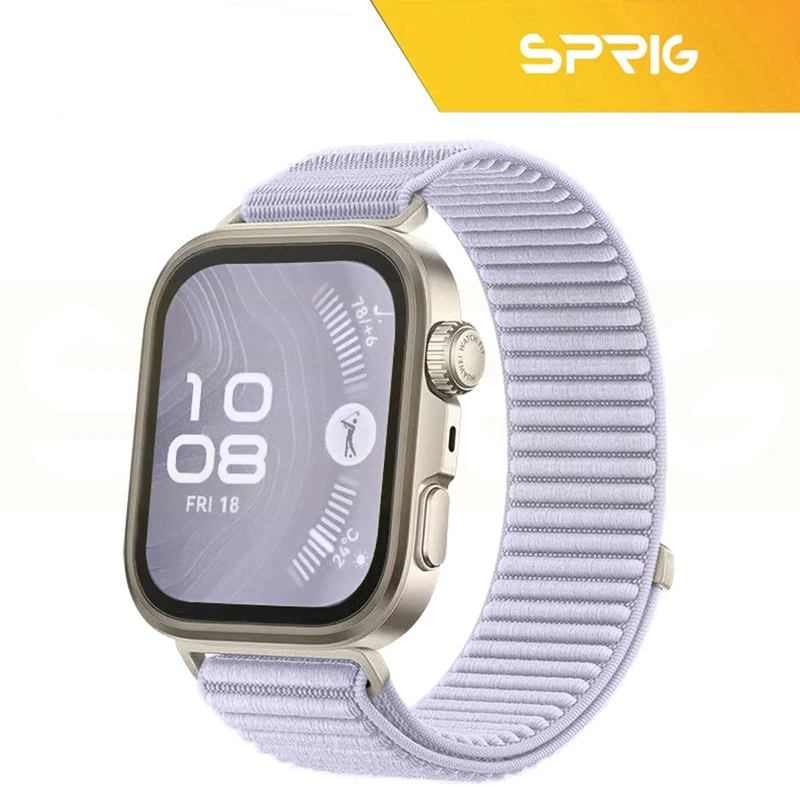 بند اسپریگ مدل nylon weave مناسب برای ساعت هوشمند هوآوی Fit 3/Fit 4/Fit 4 Pro (30mm)